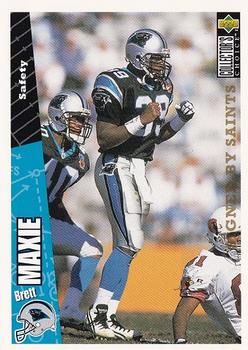 Brett Maxie New Orleans Saints 1996 Upper Deck Collector's Choice NFL #82
